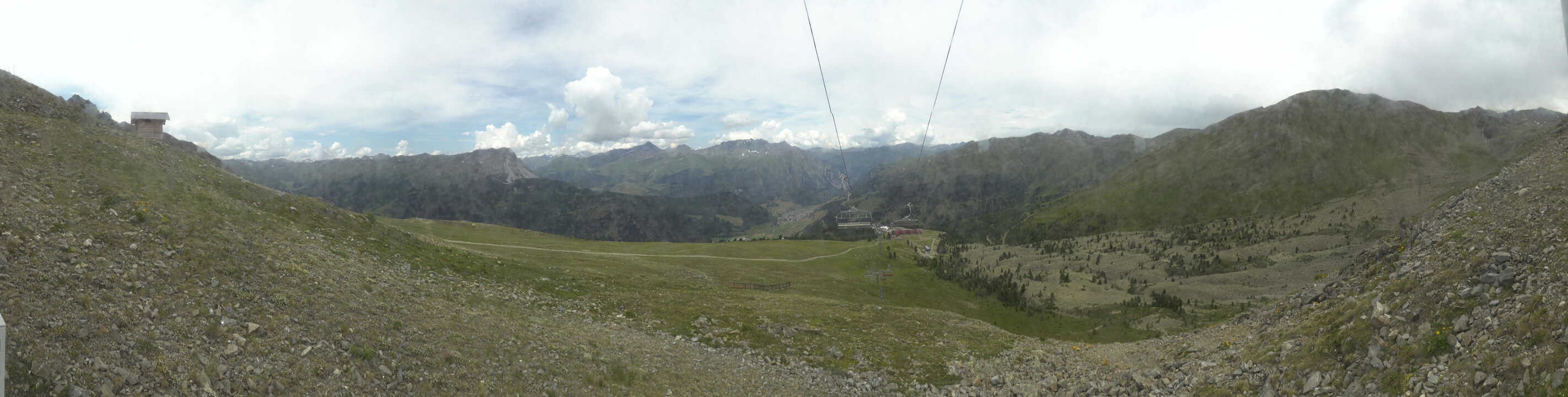 Archiv Foto Webcam Zirmbahn Nauders