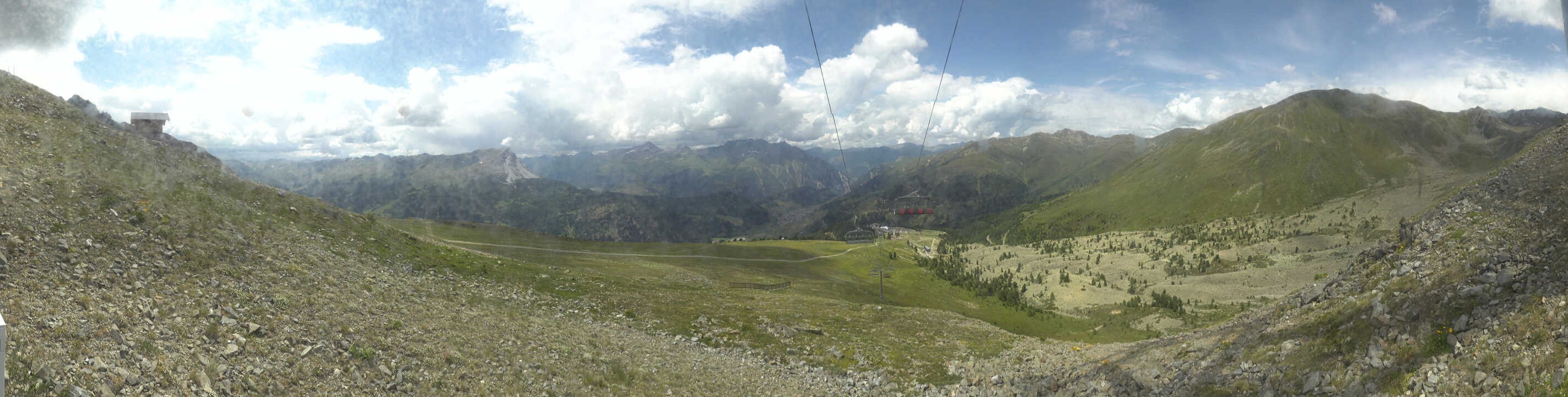 Archiv Foto Webcam Zirmbahn Nauders