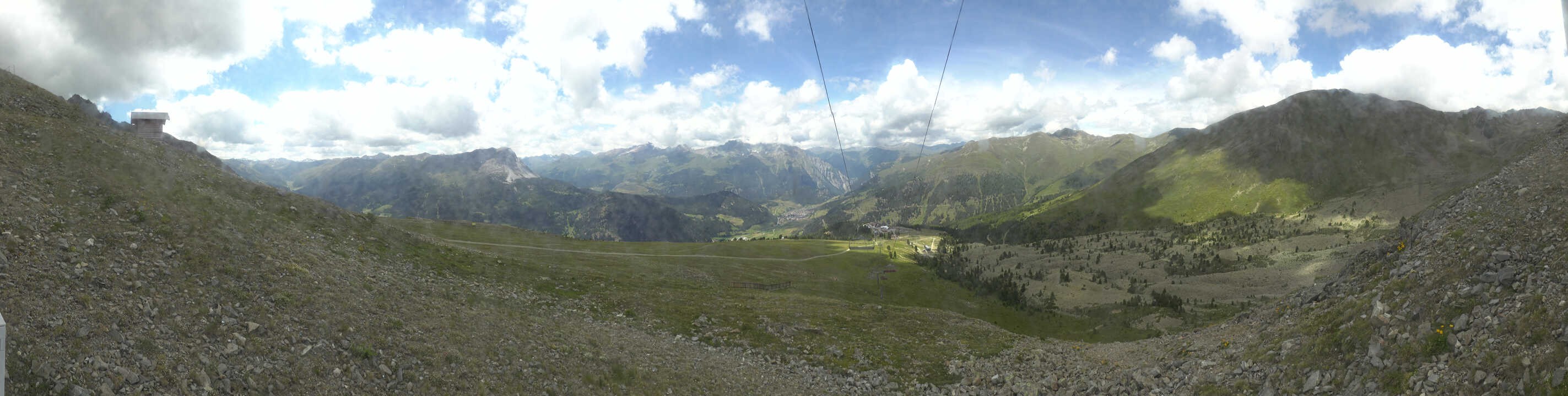 Archiv Foto Webcam Zirmbahn Nauders