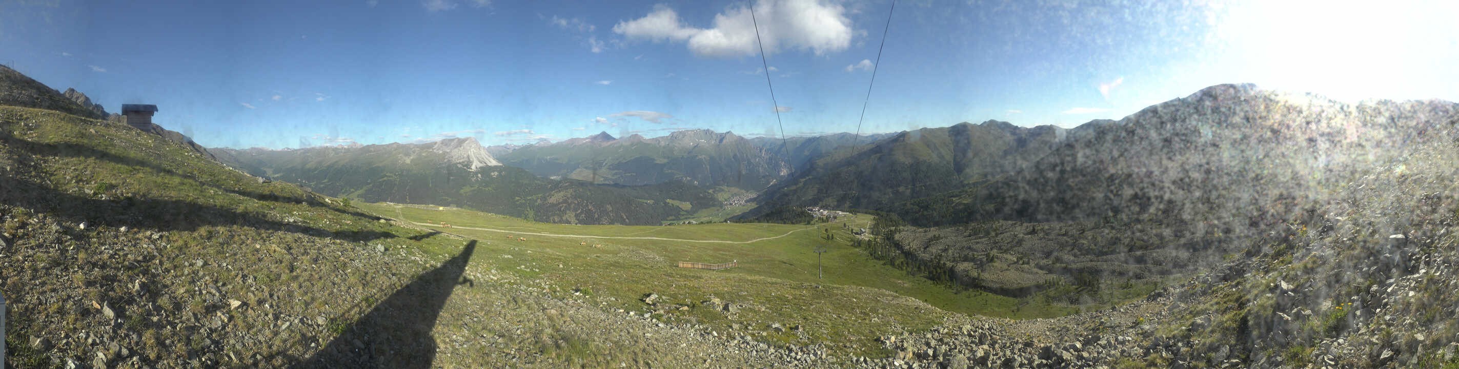Archiv Foto Webcam Zirmbahn Nauders