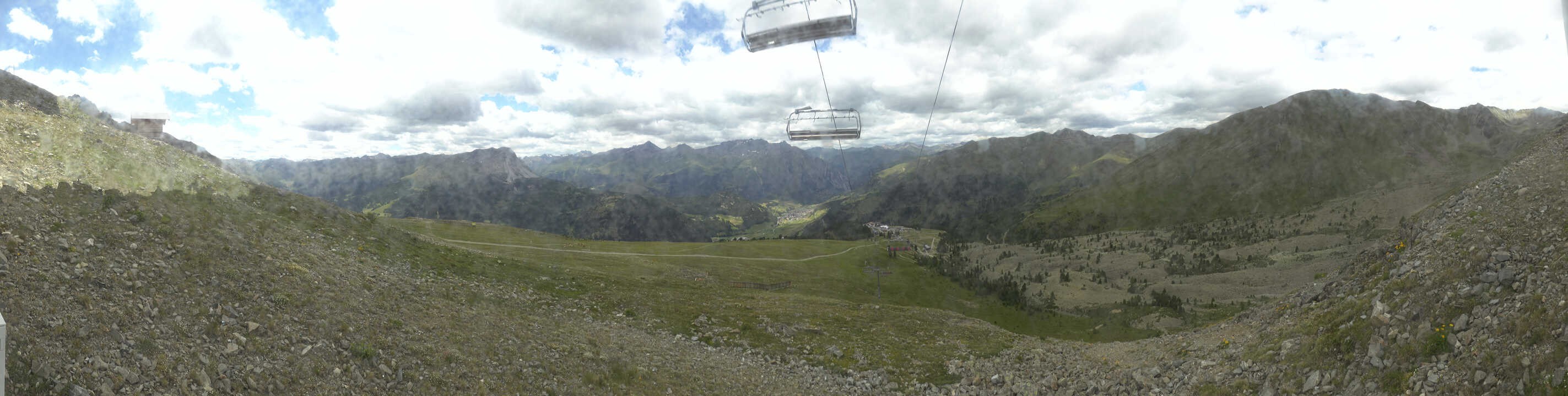 Archiv Foto Webcam Zirmbahn Nauders