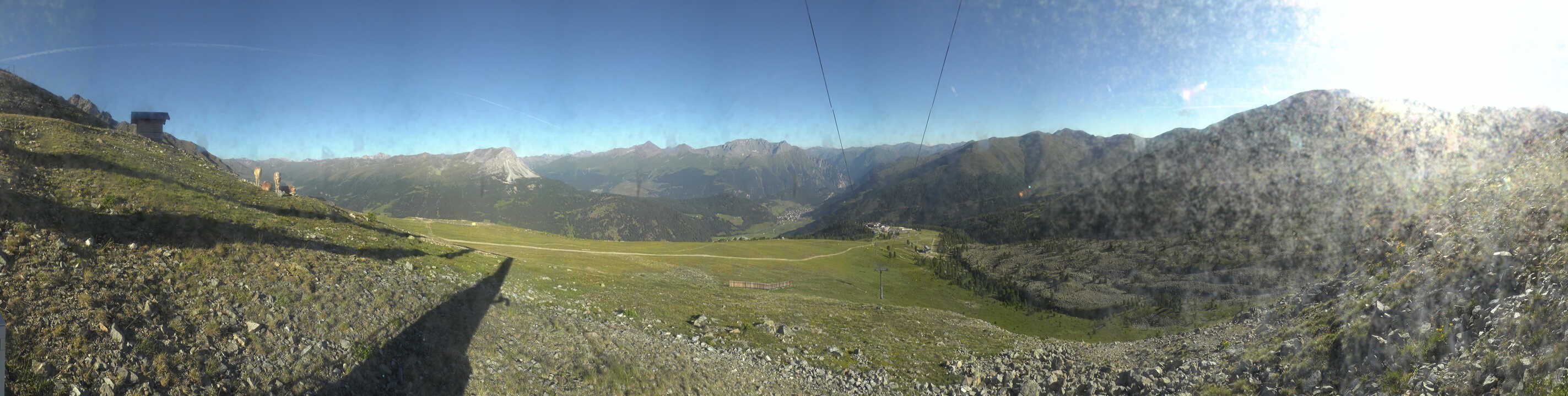 Archiv Foto Webcam Zirmbahn Nauders