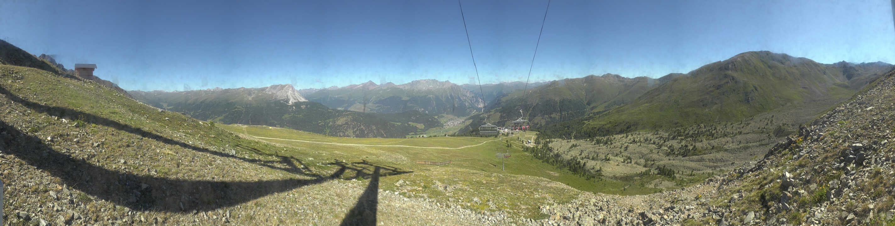 Archiv Foto Webcam Zirmbahn Nauders