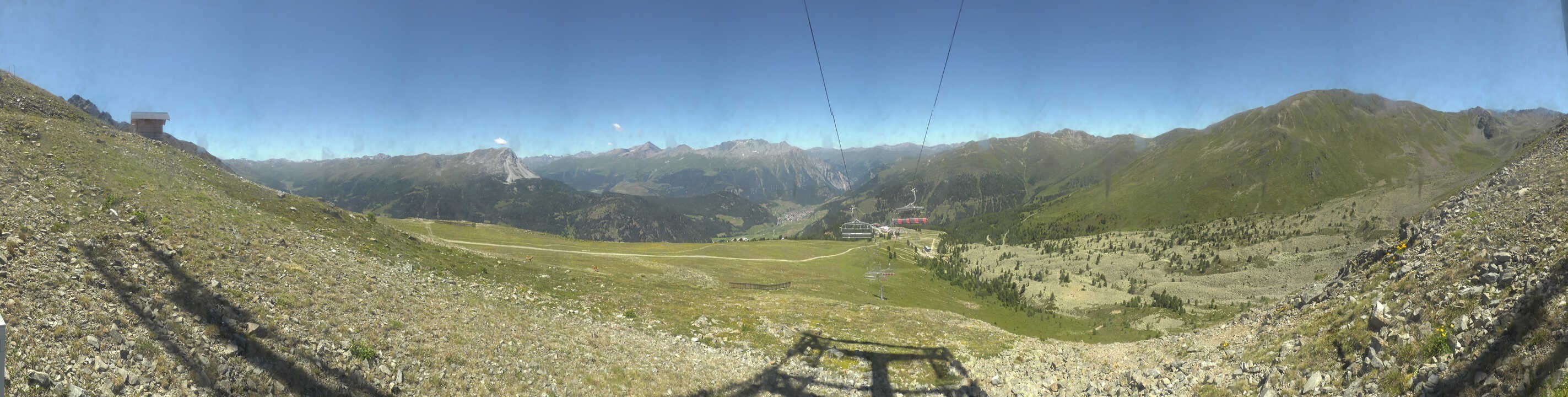 Archiv Foto Webcam Zirmbahn Nauders