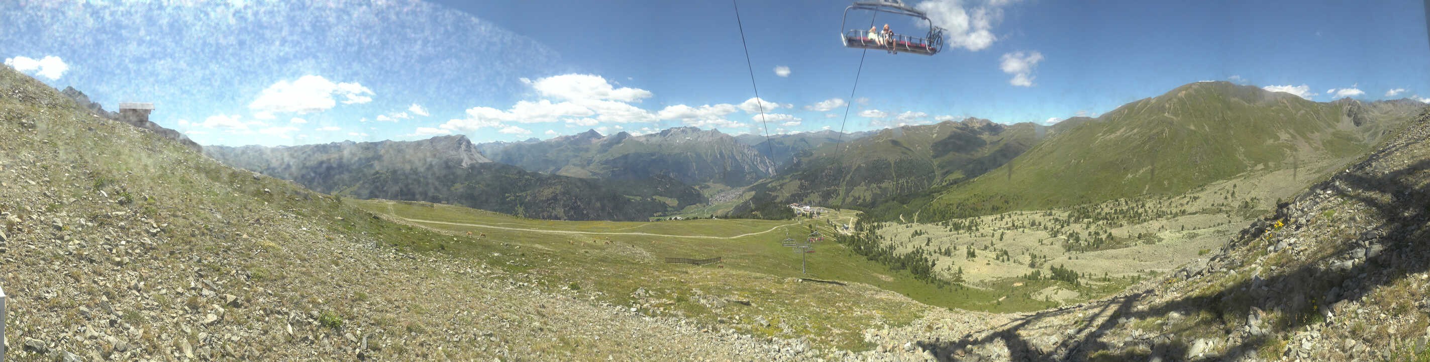 Archiv Foto Webcam Zirmbahn Nauders