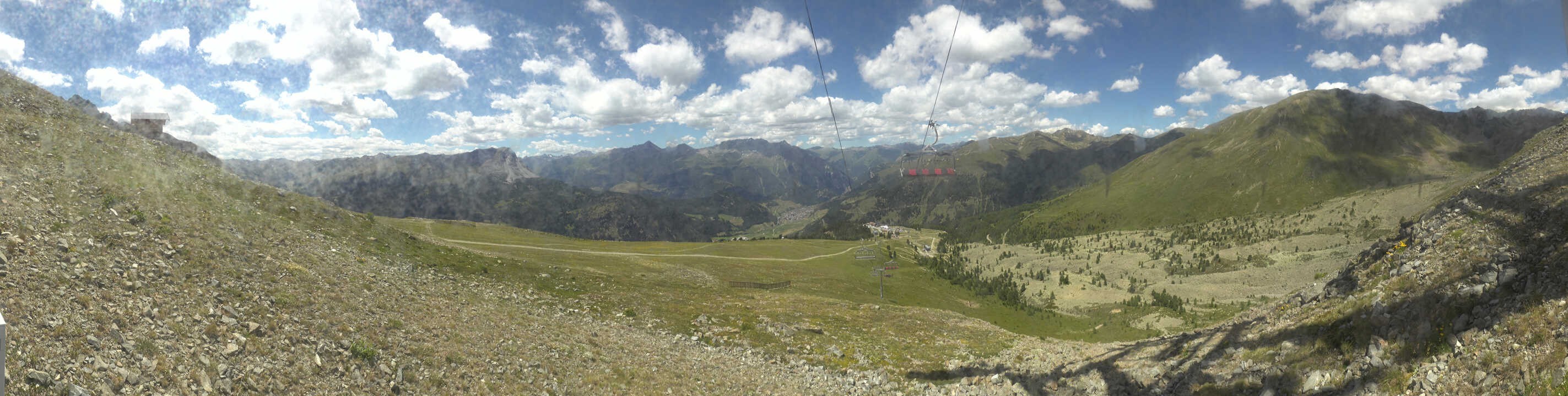 Archiv Foto Webcam Zirmbahn Nauders
