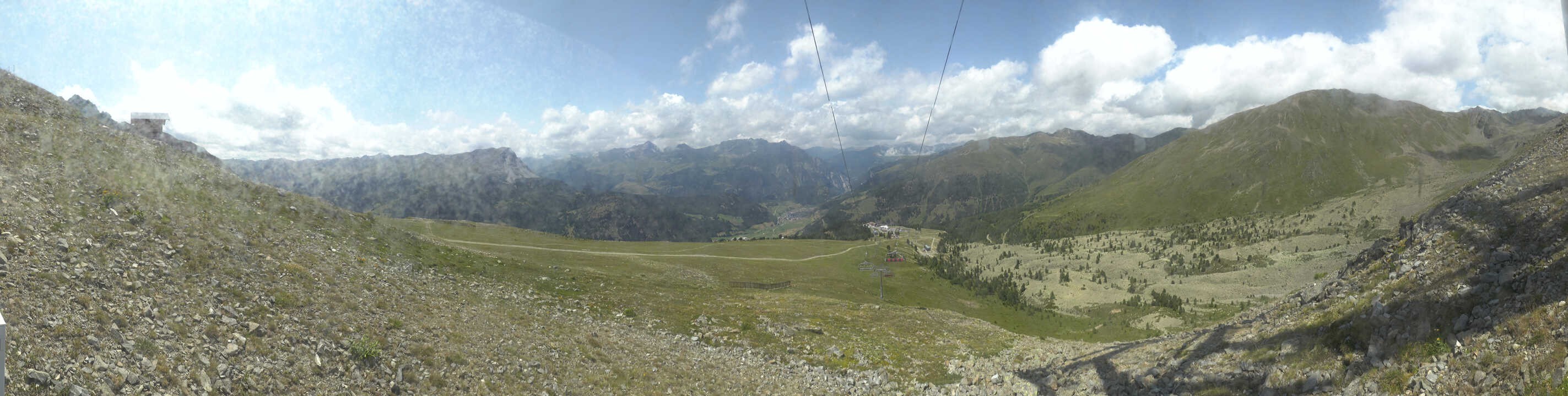 Archiv Foto Webcam Zirmbahn Nauders