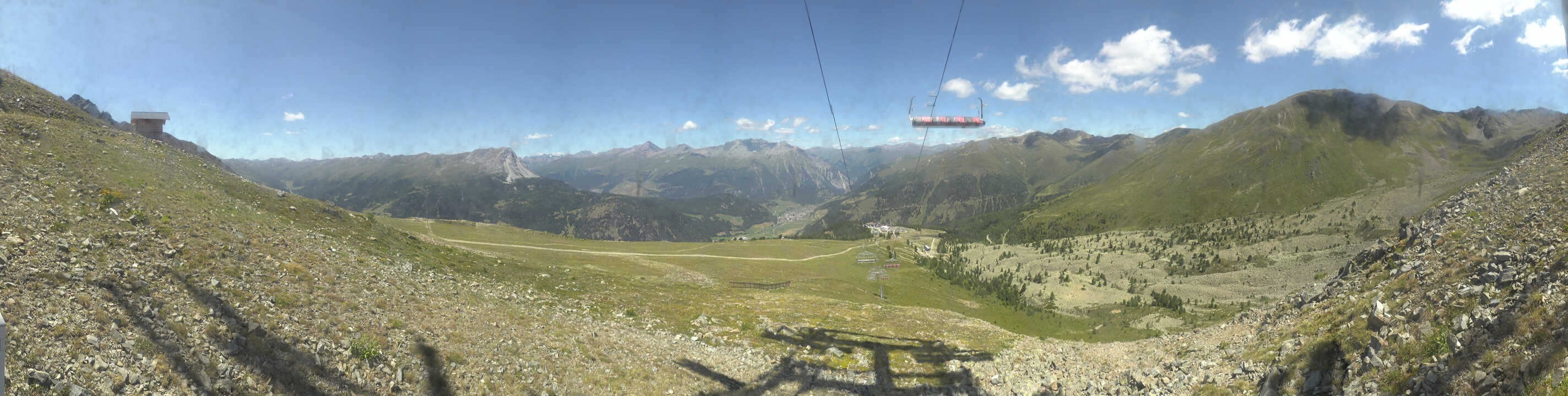 Archiv Foto Webcam Zirmbahn Nauders