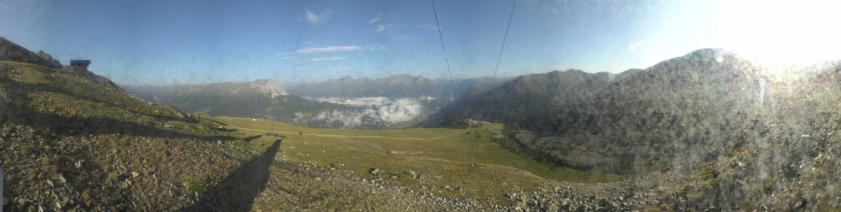 Archiv Foto Webcam Zirmbahn Nauders