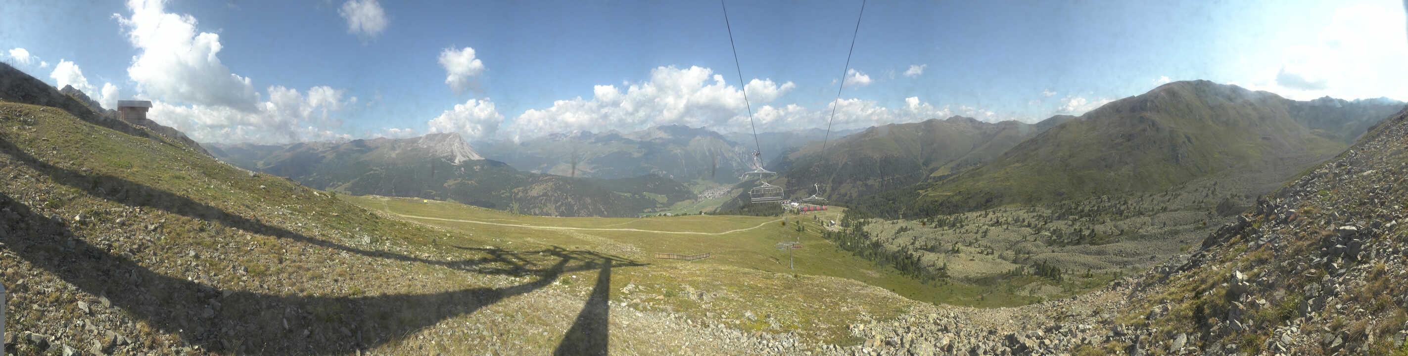 Archiv Foto Webcam Zirmbahn Nauders