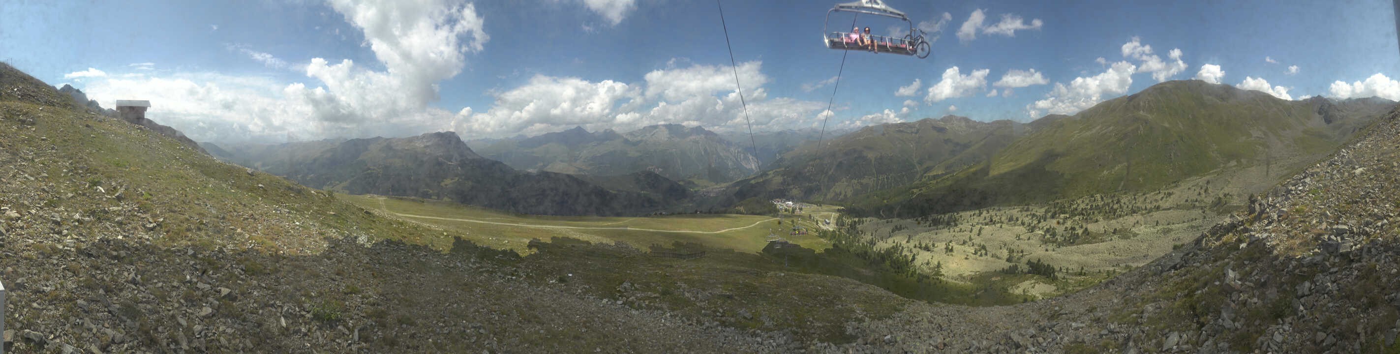 Archiv Foto Webcam Zirmbahn Nauders