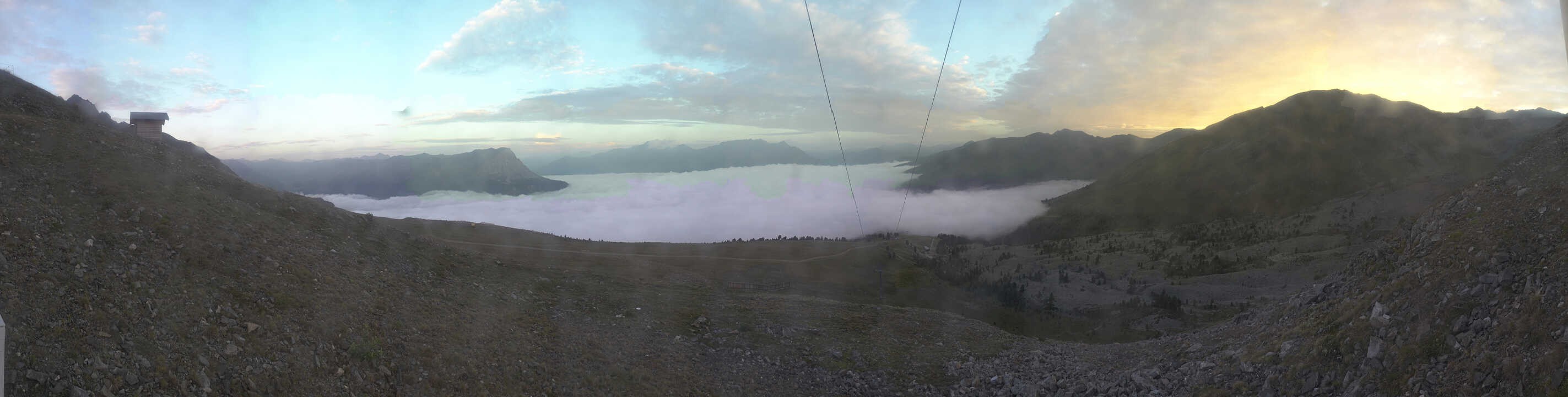 Archiv Foto Webcam Zirmbahn Nauders