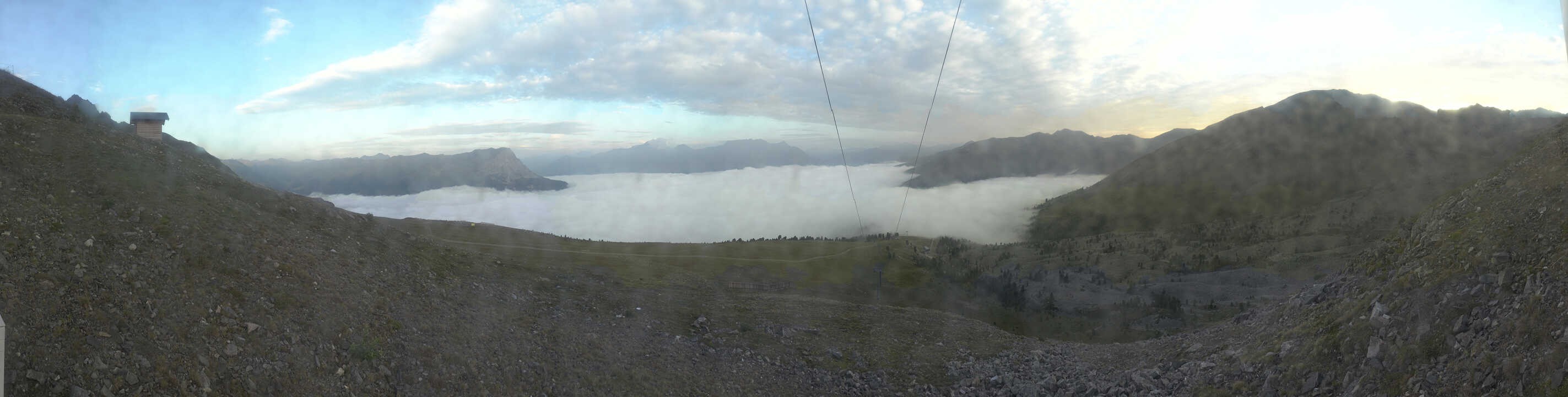 Archiv Foto Webcam Zirmbahn Nauders