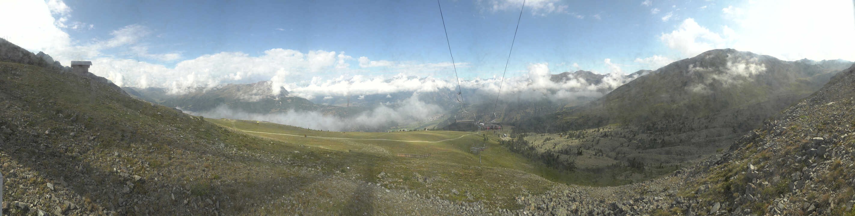 Archiv Foto Webcam Zirmbahn Nauders