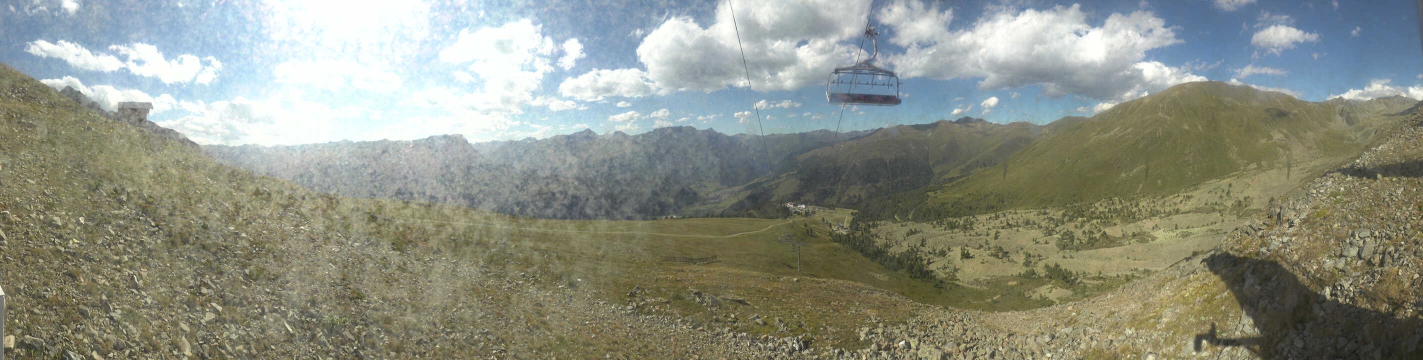 Archiv Foto Webcam Zirmbahn Nauders