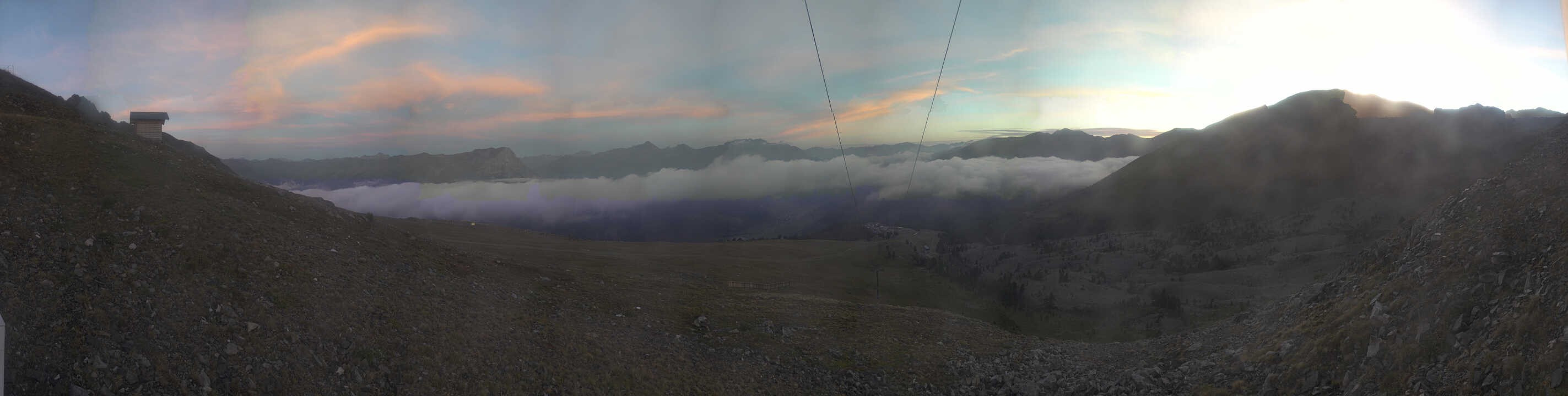 Archiv Foto Webcam Zirmbahn Nauders