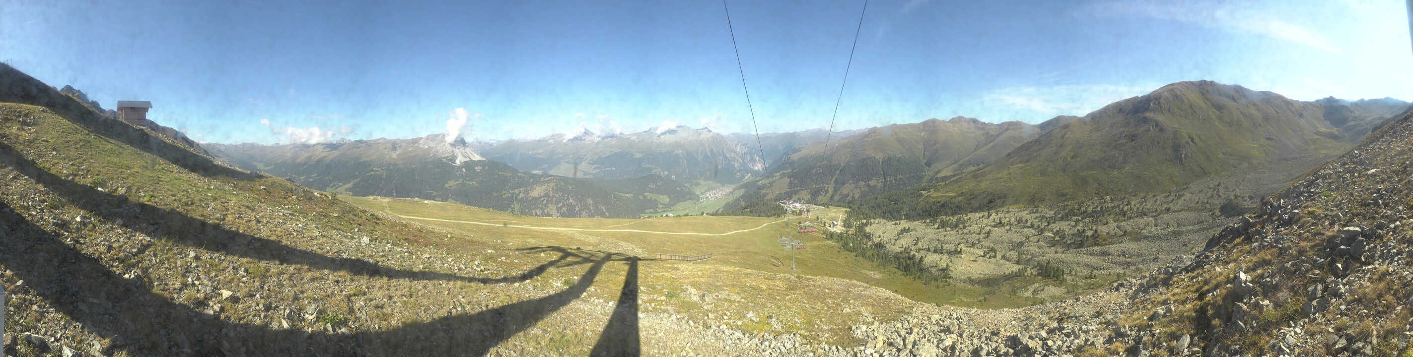 Archiv Foto Webcam Zirmbahn Nauders