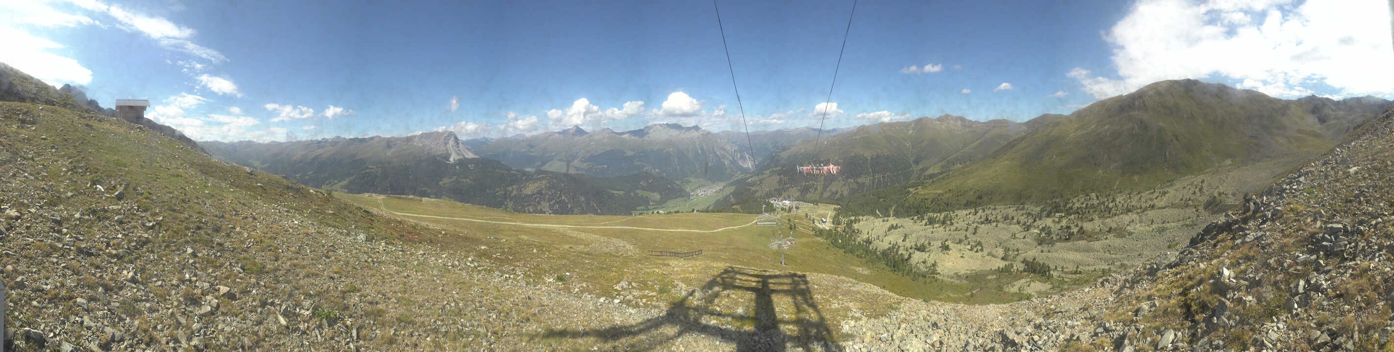 Archiv Foto Webcam Zirmbahn Nauders