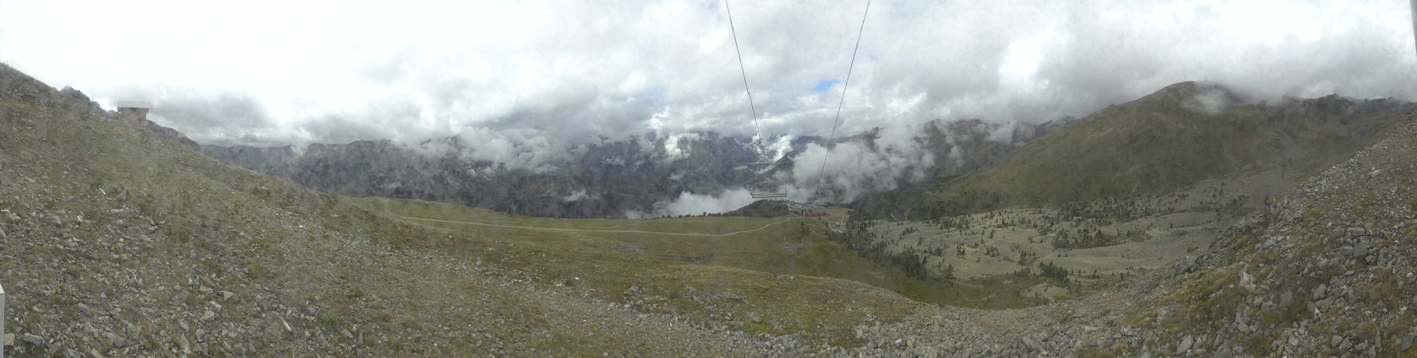 Archiv Foto Webcam Zirmbahn Nauders