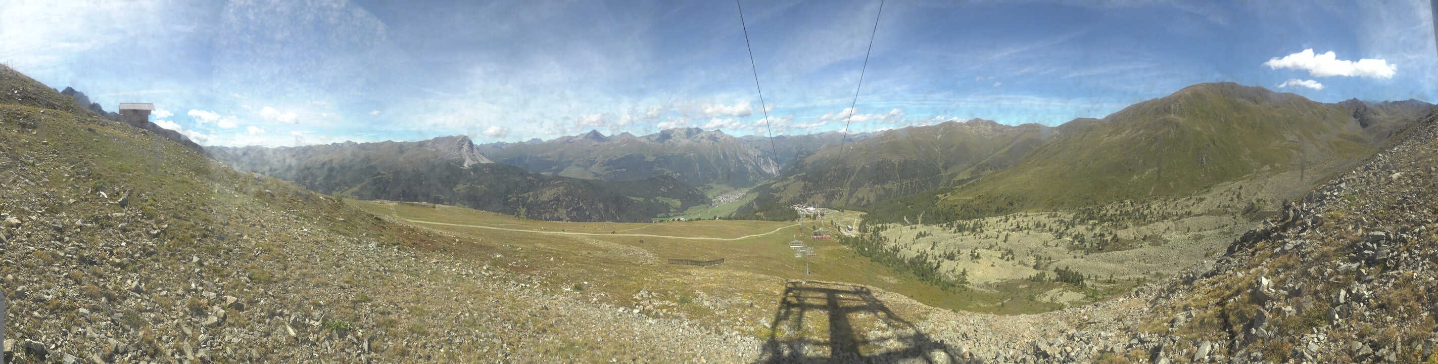 Archiv Foto Webcam Zirmbahn Nauders