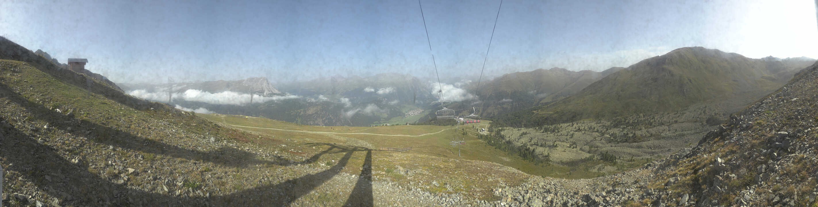 Archiv Foto Webcam Zirmbahn Nauders