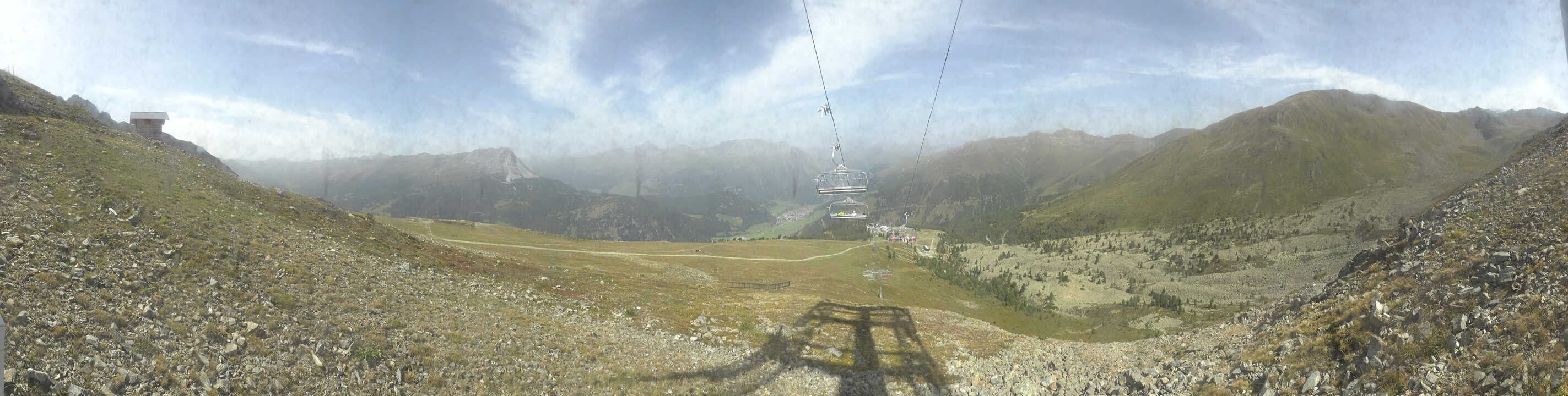 Archiv Foto Webcam Zirmbahn Nauders
