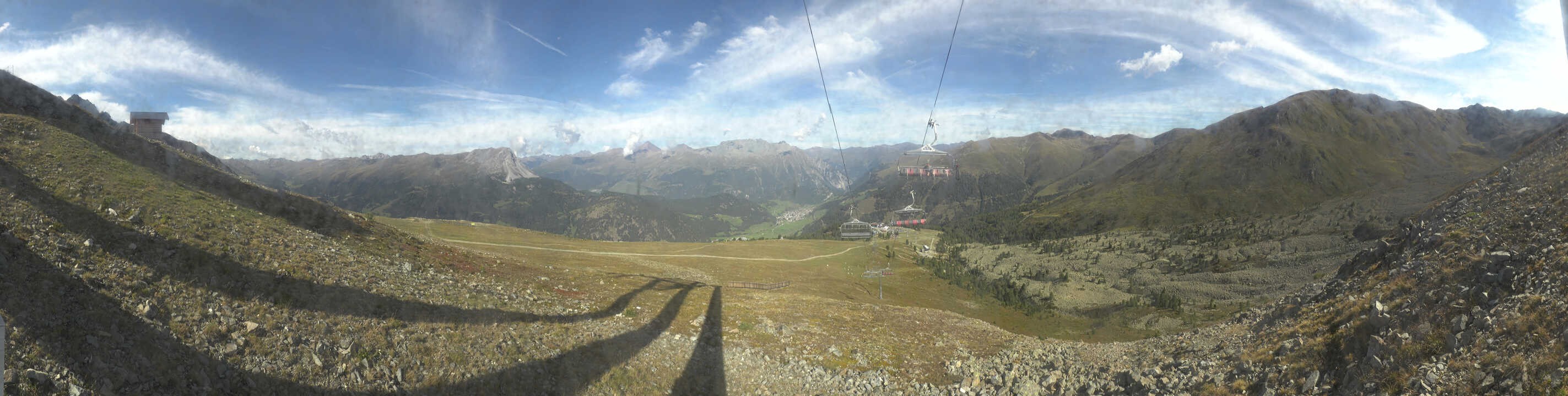 Archiv Foto Webcam Zirmbahn Nauders