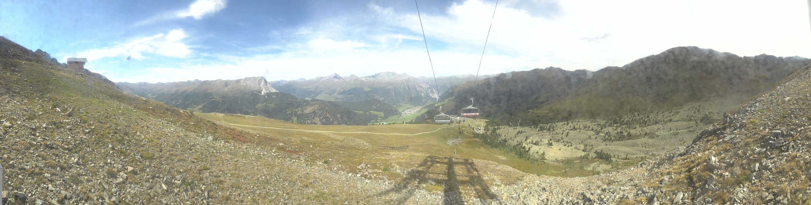 Archiv Foto Webcam Zirmbahn Nauders