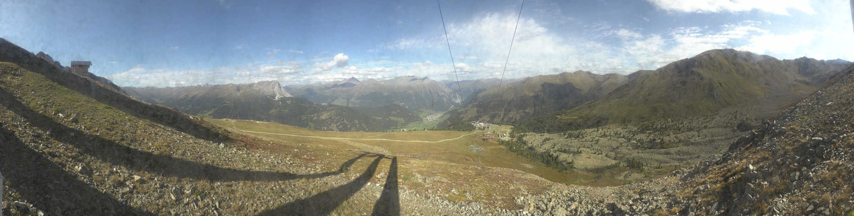 Archiv Foto Webcam Zirmbahn Nauders