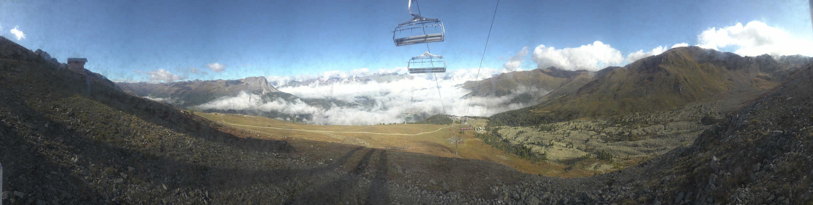 Archiv Foto Webcam Zirmbahn Nauders
