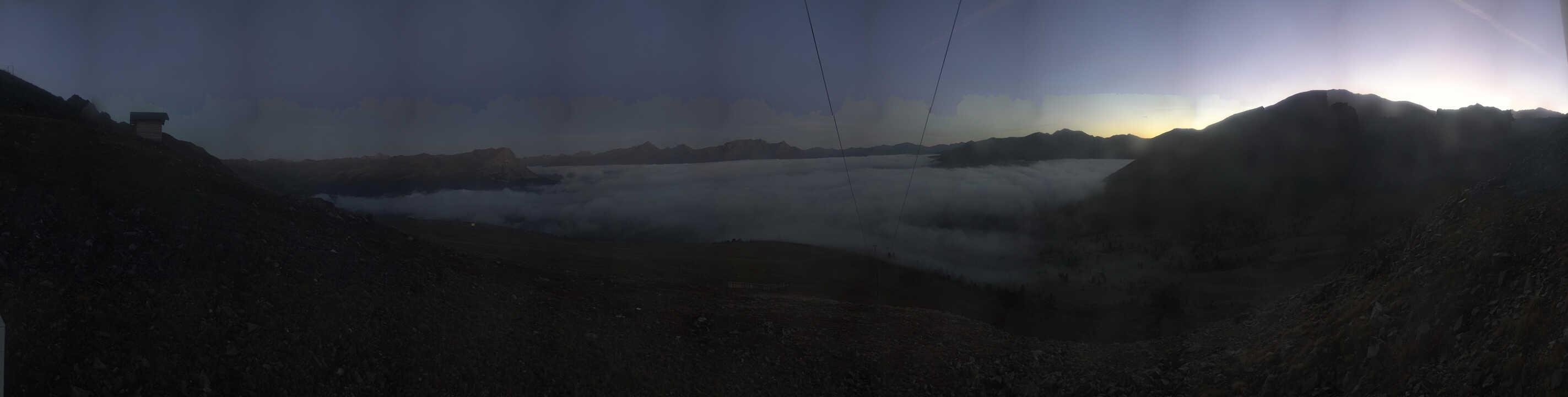 Archiv Foto Webcam Zirmbahn Nauders