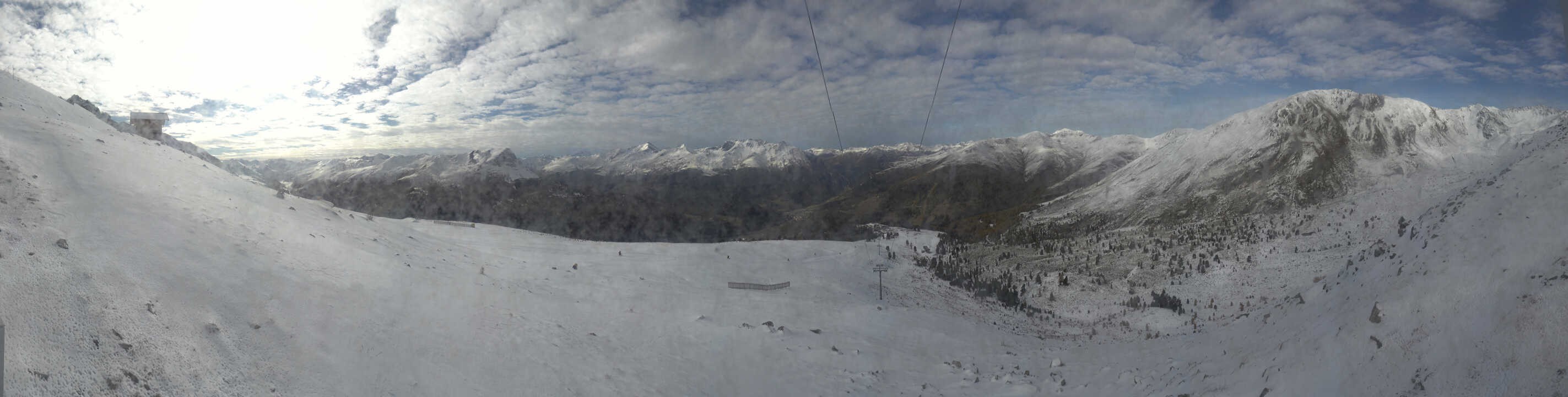 Archiv Foto Webcam Zirmbahn Nauders