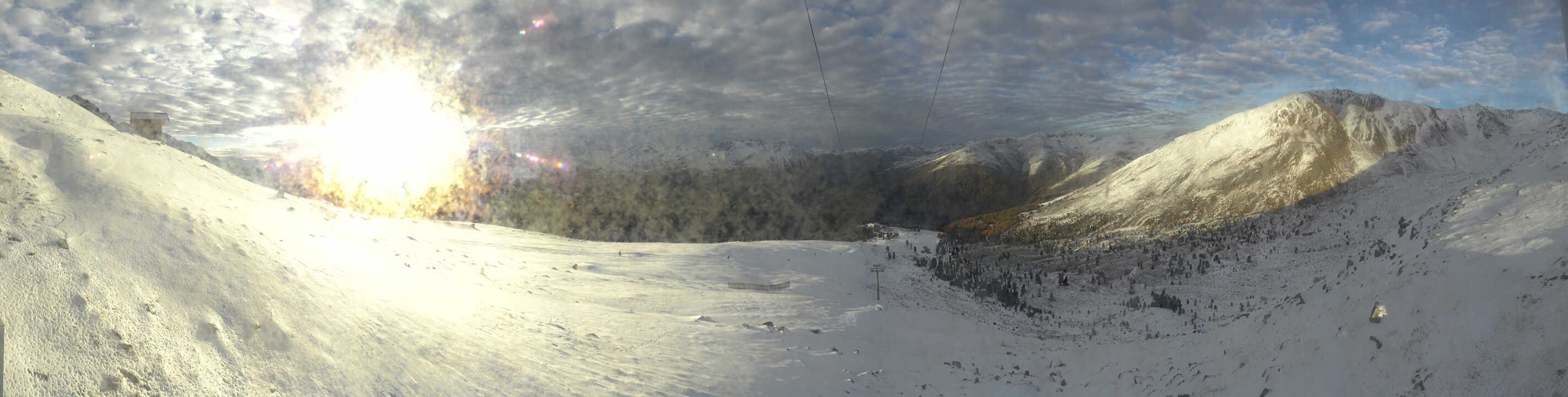 Archiv Foto Webcam Zirmbahn Nauders