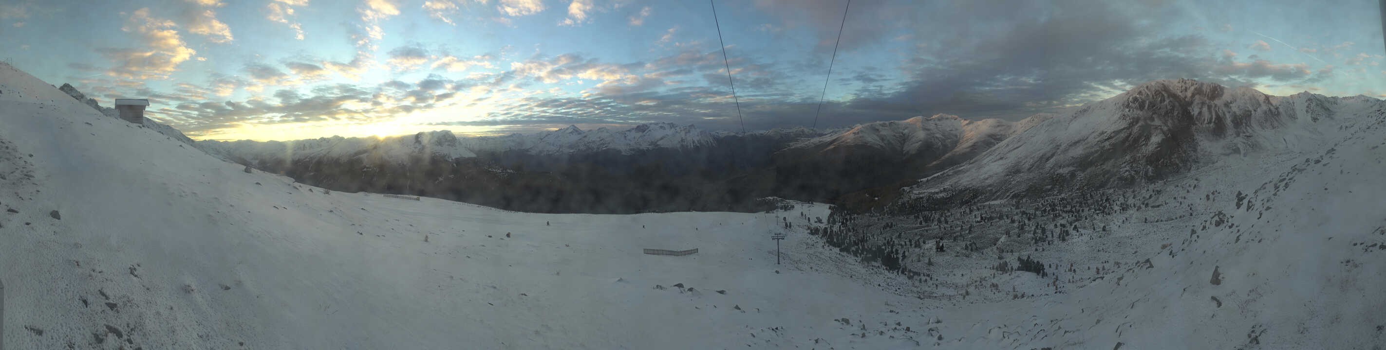 Archiv Foto Webcam Zirmbahn Nauders
