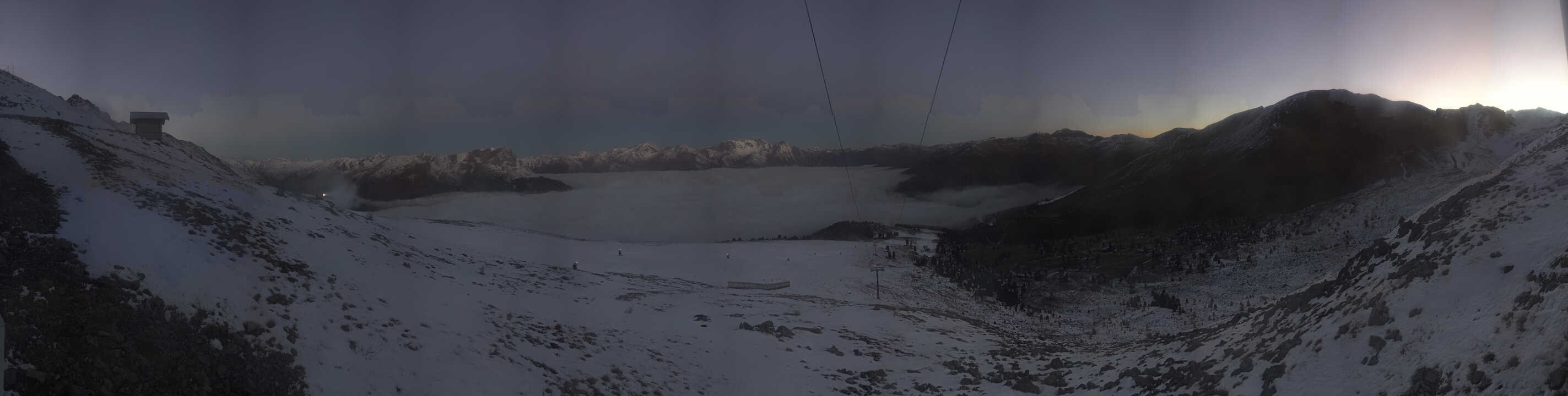 Archived image Webcam Zirmbahn Nauders