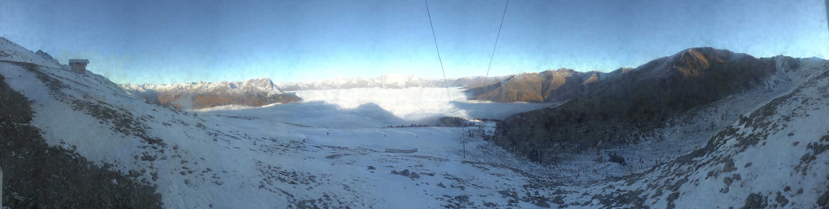 Archiv Foto Webcam Zirmbahn Nauders