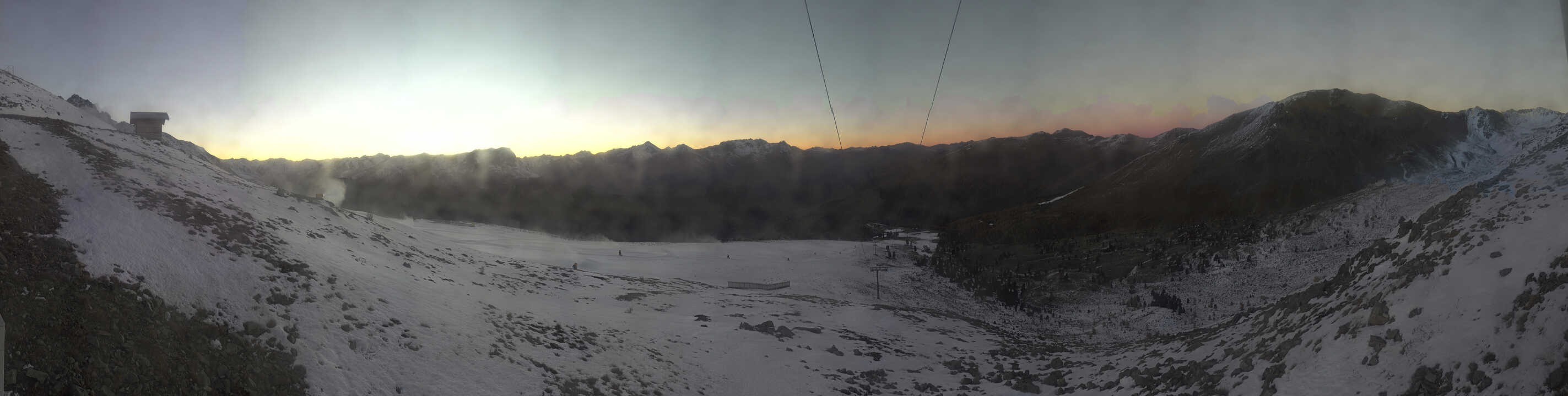 Archiv Foto Webcam Zirmbahn Nauders