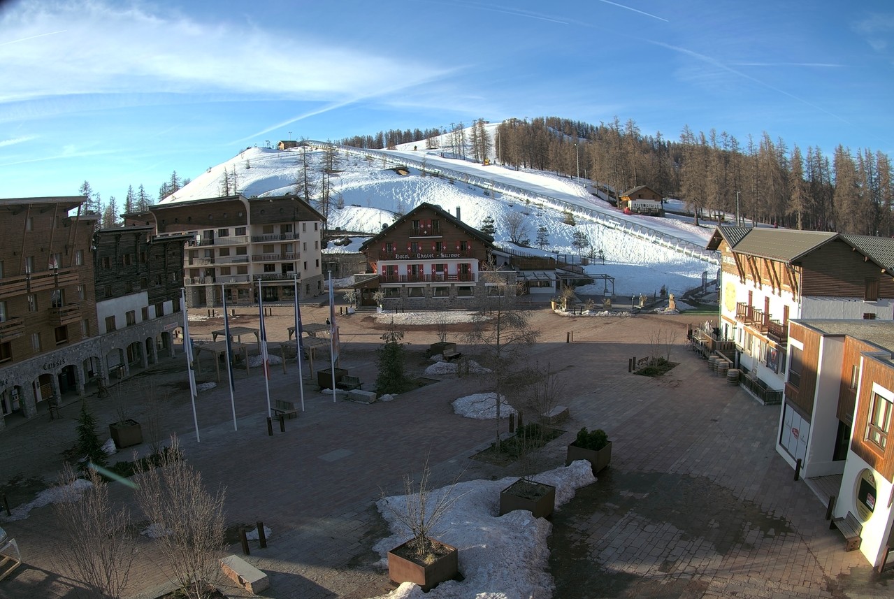 Archiv Foto Webcam Valberg Stadtzentrum