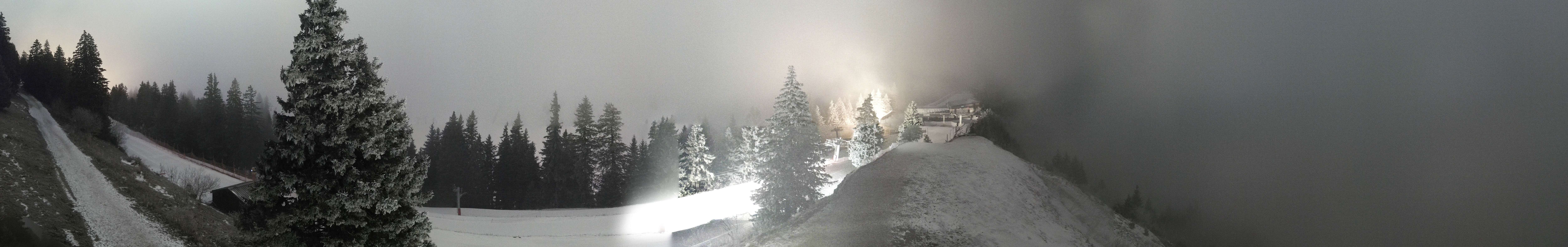 Archived image Webcam Panorama Thollon les Memises