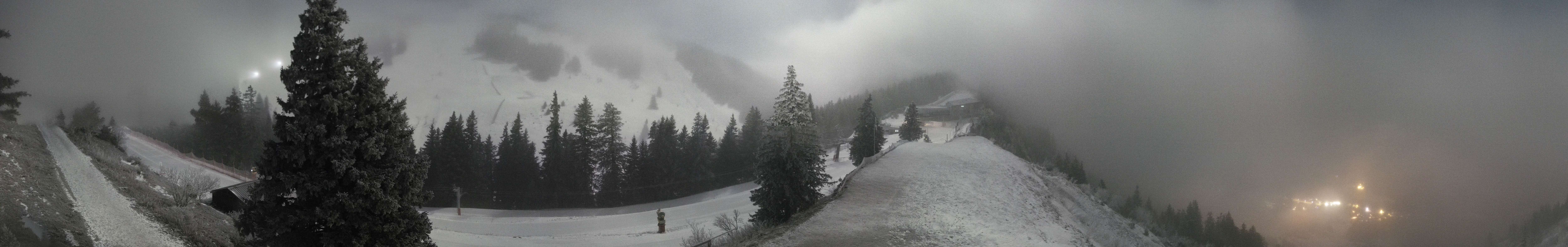 Archived image Webcam Panorama Thollon les Memises