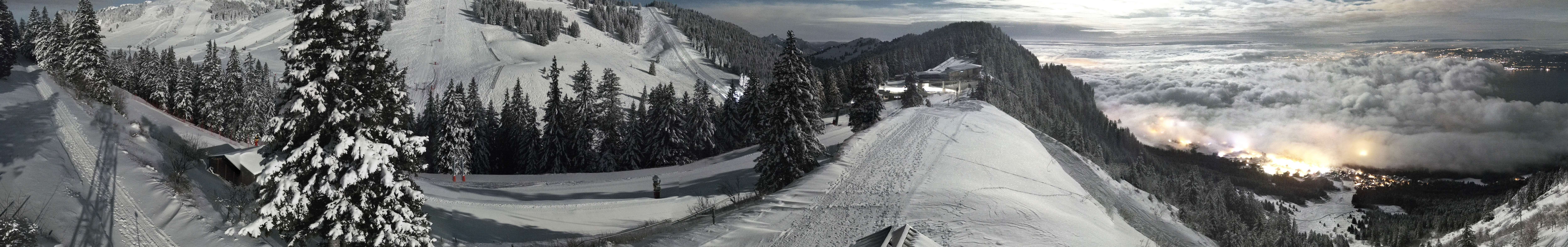 Archiv Foto Webcam Thollon les Memises