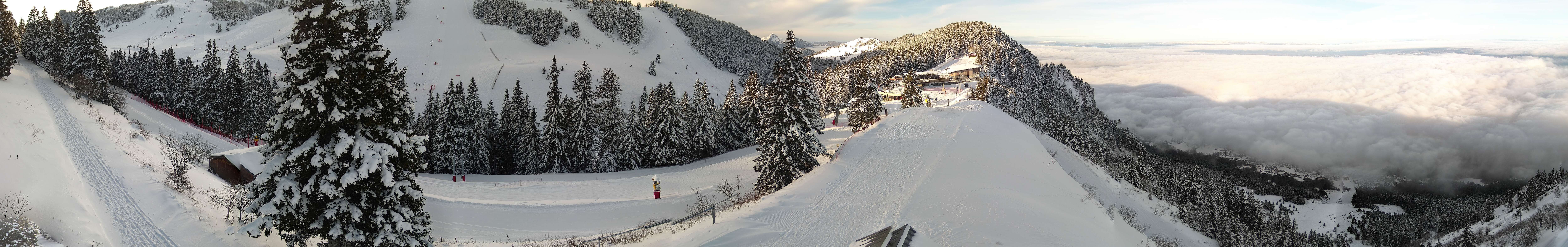 Archiv Foto Webcam Thollon les Memises