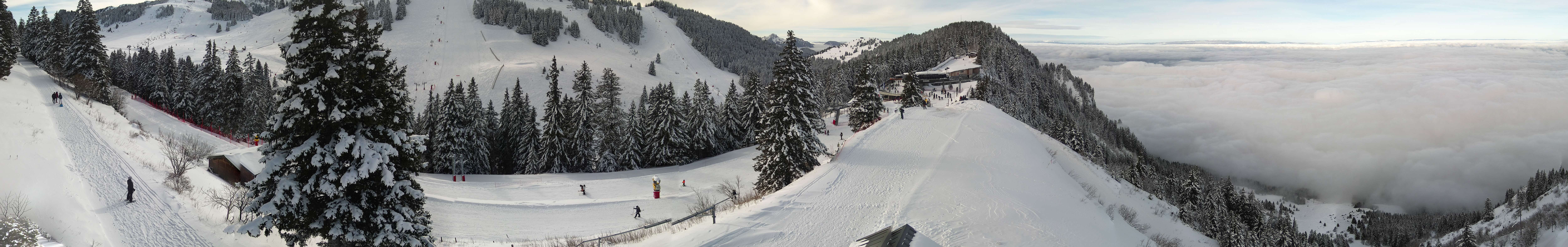 Archiv Foto Webcam Thollon les Memises