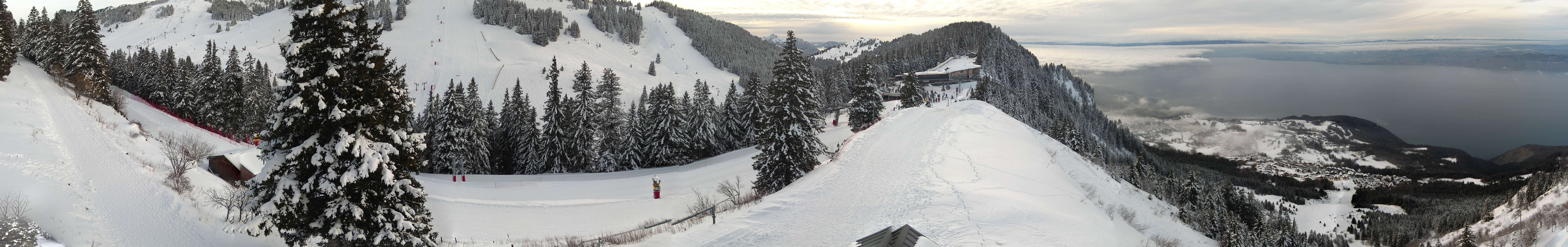 Archiv Foto Webcam Thollon les Memises