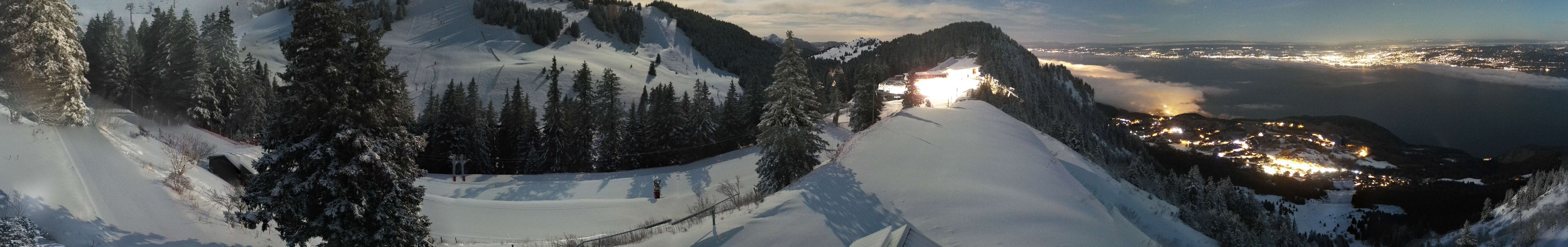 Archiv Foto Webcam Thollon les Memises