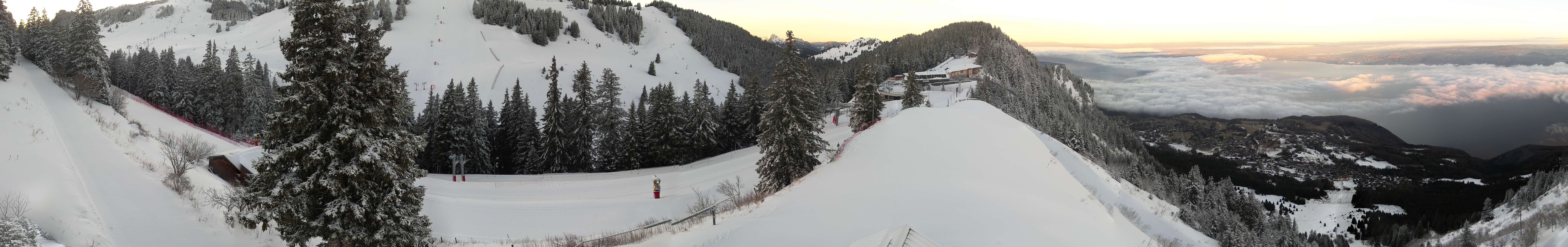 Archiv Foto Webcam Thollon les Memises