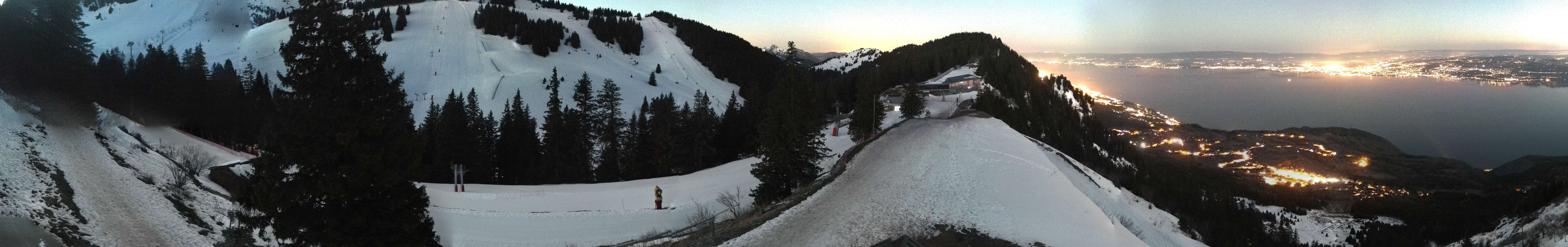 Archiv Foto Webcam Thollon les Memises