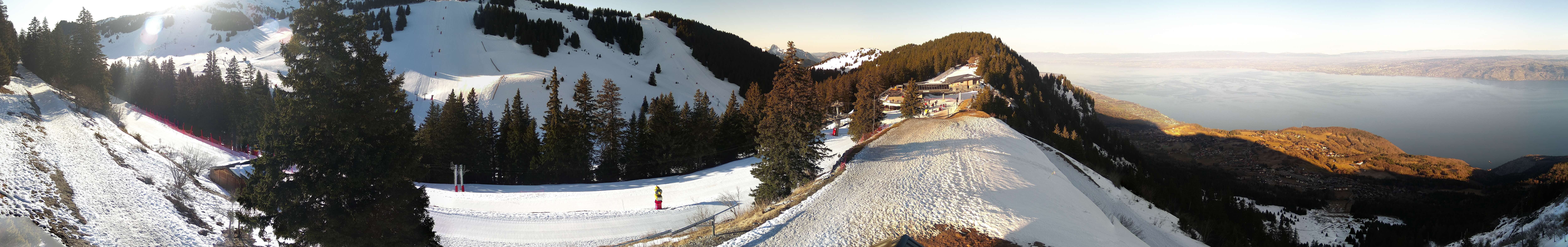 Archiv Foto Webcam Thollon les Memises