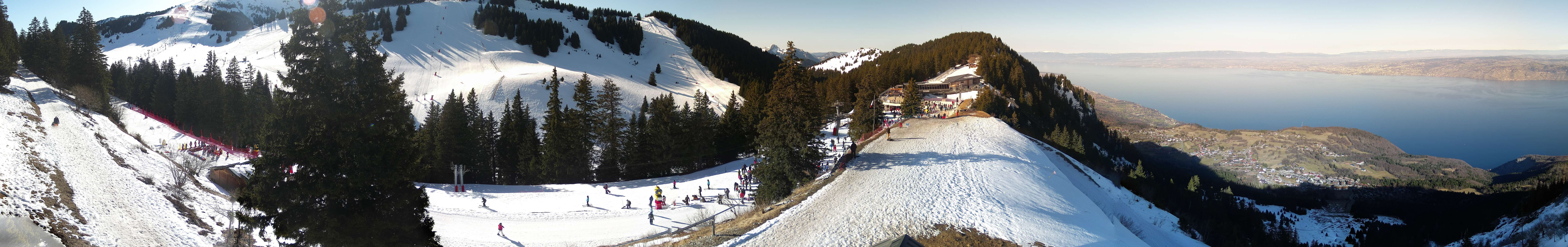 Archiv Foto Webcam Thollon les Memises