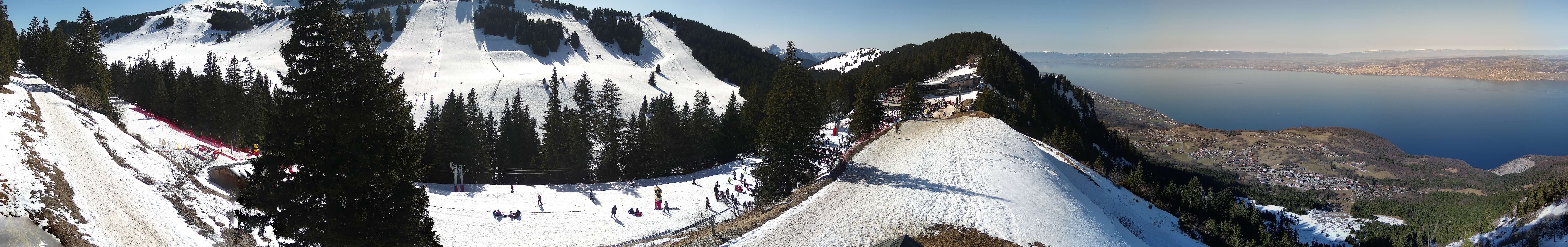 Archiv Foto Webcam Thollon les Memises